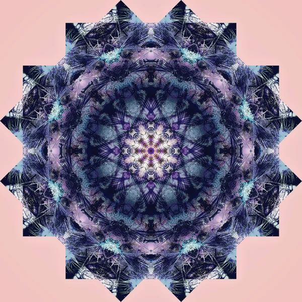 Abstrakt Mandala bild — Stockfoto