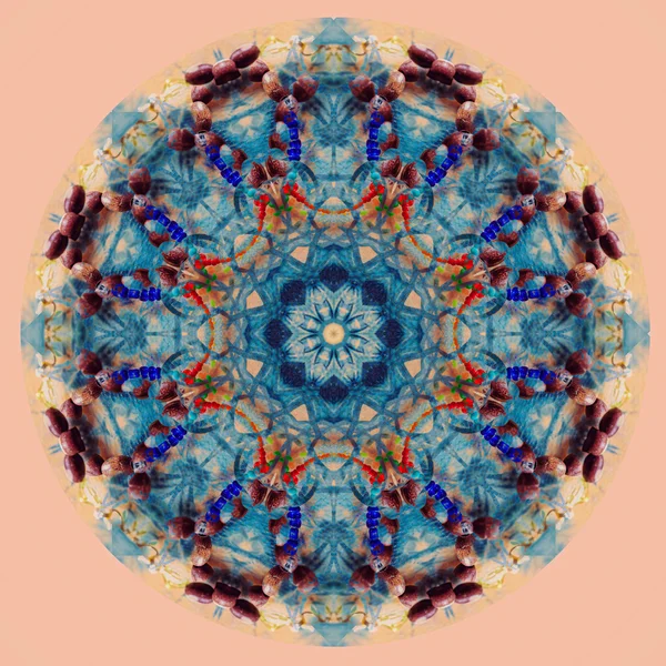 Абстрактний малюнок Мандала — стокове фото