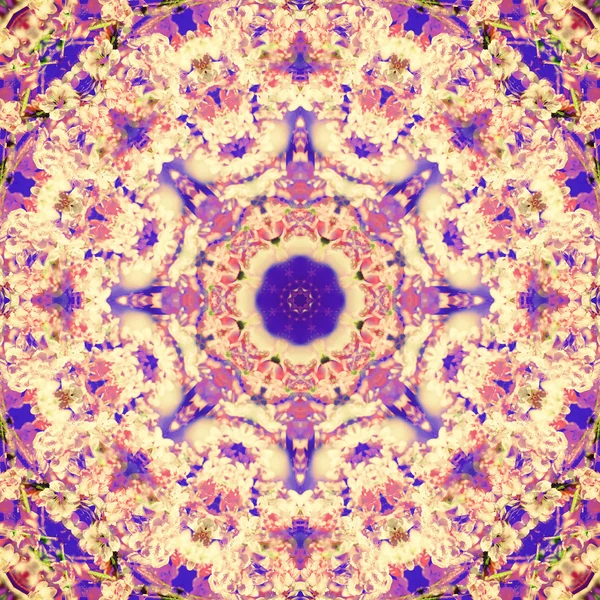 Abstrakt Mandala bild — Stockfoto