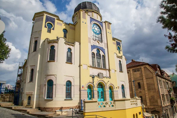 Decin Czech Republic August 2020 Decin City Synagogue — Stock Photo, Image