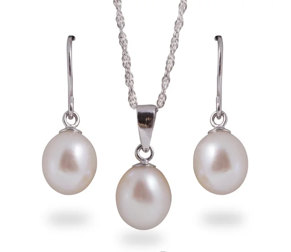 Juego de joyas Pearl — Foto de Stock