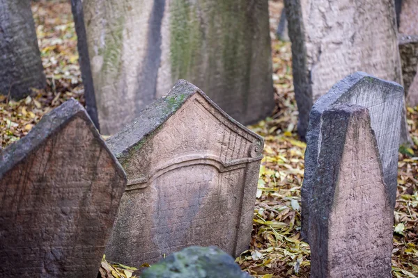 Cementerio de Praga Jwish — Foto de Stock