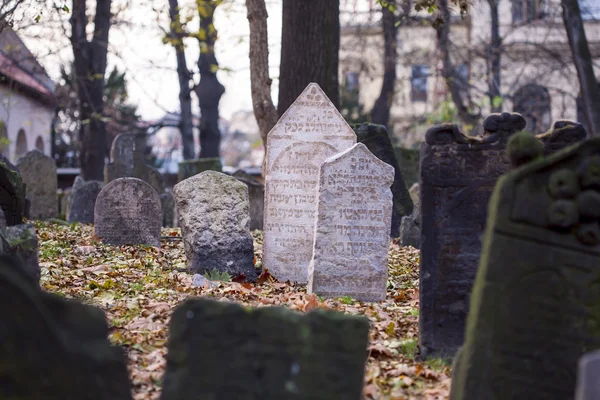 Prag Jwish kyrkogård — Stockfoto