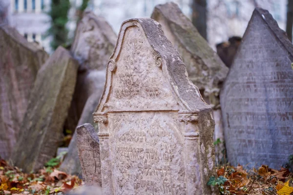 Νεκροταφείο της Πράγας Jwish — Φωτογραφία Αρχείου