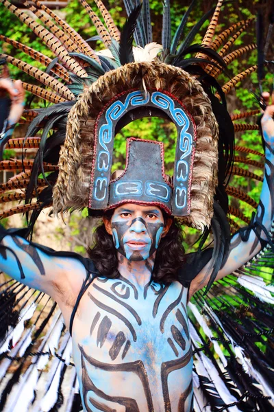 墨西哥印第安人面具 — 图库照片