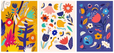 Güzel, parlak bahar duvar kağıtları, posterler, kapaklar, çiçekli kartlar, yapraklar, çiçek buketleri, çiçek kompozisyonları.