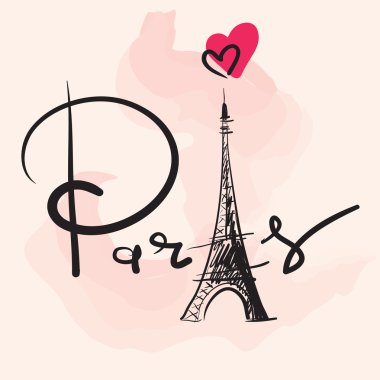 Eyfel Kulesi el çekilmiş