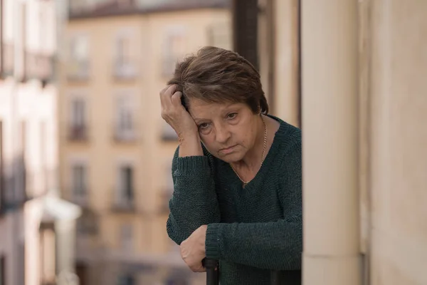 Dramático Estilo Vida Retrato Mujer Madura Sus Años Llorando Deprimido — Foto de Stock