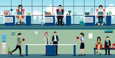 Masa Tenisi iş başında