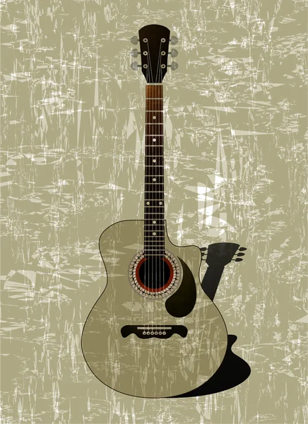 Guitare classique — Image vectorielle