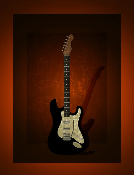 Electric Guitar — Stock Vector