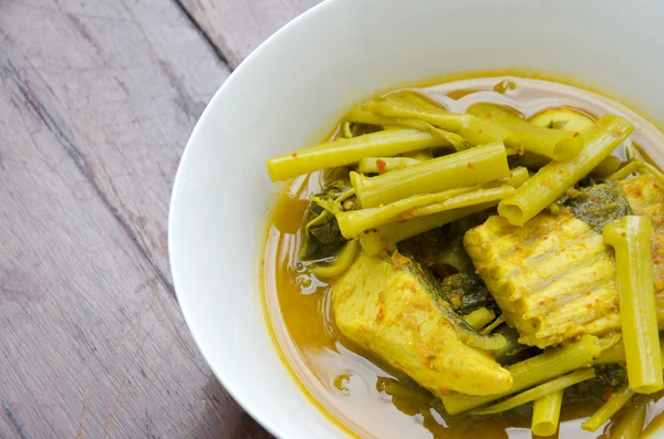 Gelbes Curry aus Thailand — Stockfoto