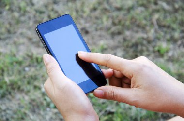 Mobil akıllı telefon.