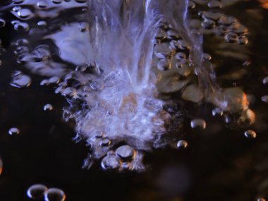 Güzel temiz su damlaları