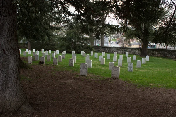 Gettysburg Cementerio Cerca Del Lugar Famosa Gettysburg Dirección — Foto de Stock