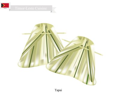 Tapai veya Geleneksel Timor-Leste Tatlı Fermente Glutinous Pirinç