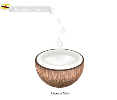 Hindistan cevizi sütü, Brunei Sultanlığı ünlü bir içecek