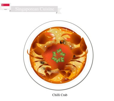 Singapur Chilli Yengeç, Singapur Popüler Çanak