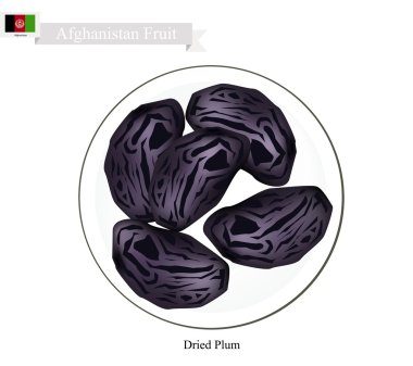 Erik, Afganistan'daki popüler bir meyve Kuru