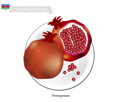 Olgun nar, Azərbaycanda popüler bir meyve
