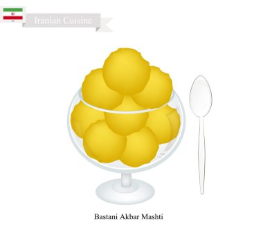 Bastani Akbar Mashti veya Geleneksel İran Dondurması