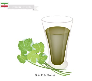 Gotu Kola Sharbat veya İran Gotu Kola Şuruplu İçecek
