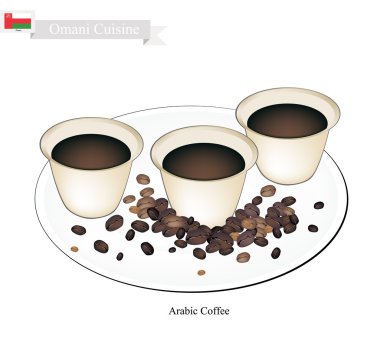 Geleneksel Arapça kahve, popüler Dink Umman