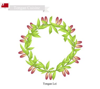 Tonga Lei veya Tonga Heilala çiçek çelenk