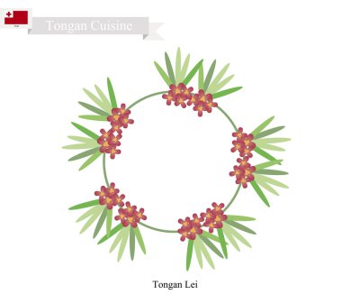 Tonga Lei veya Tonga Heilala çiçek çelenk