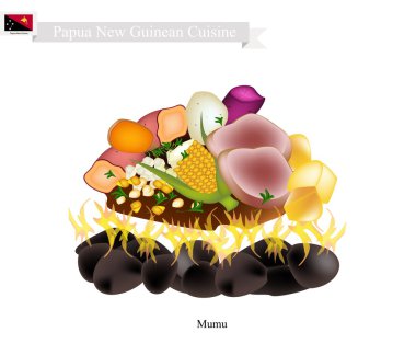 Mumu, Geleneksel Papua Yeni Gine Maori Gıda