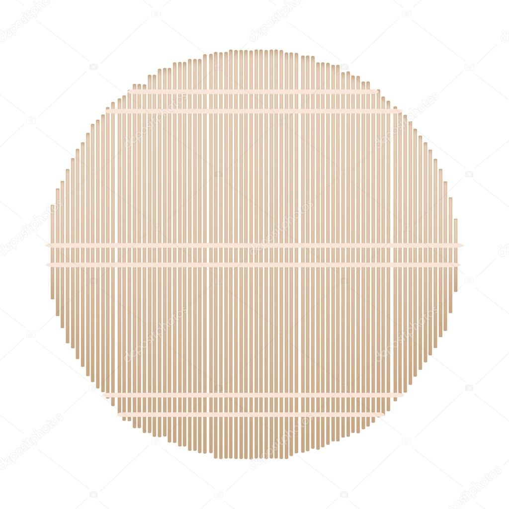 https://st2.depositphotos.com/1701169/6335/v/950/depositphotos_63351349-stock-illustration-a-round-bamboo-mat-on.jpg
