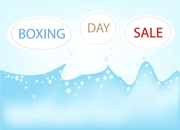 Boxing Day Background for Special Price Products — 스톡 벡터