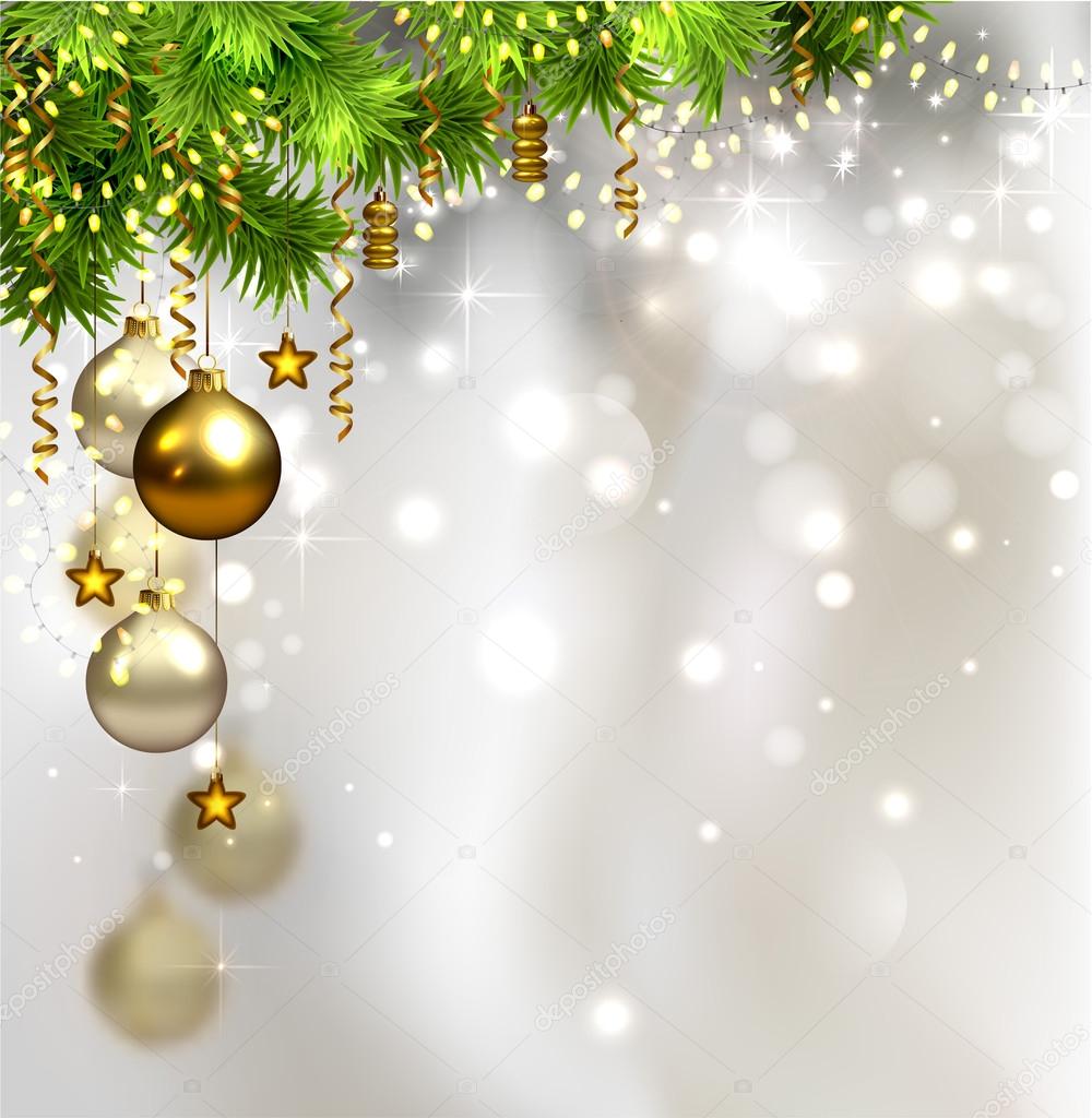 Glimmered Christmas background