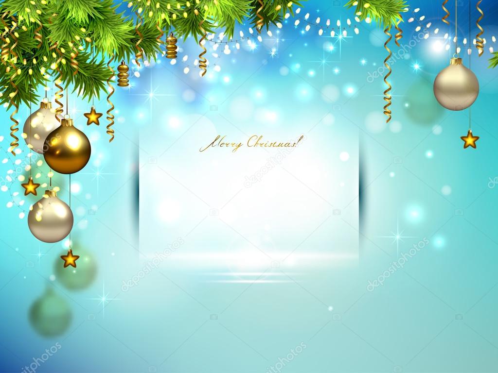 glimmered Christmas background