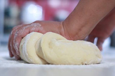 Yapımı ekmek hamur