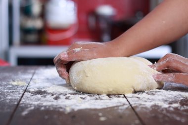 Yapımı ekmek hamur