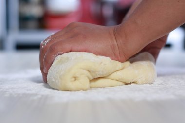 Yapımı ekmek hamur
