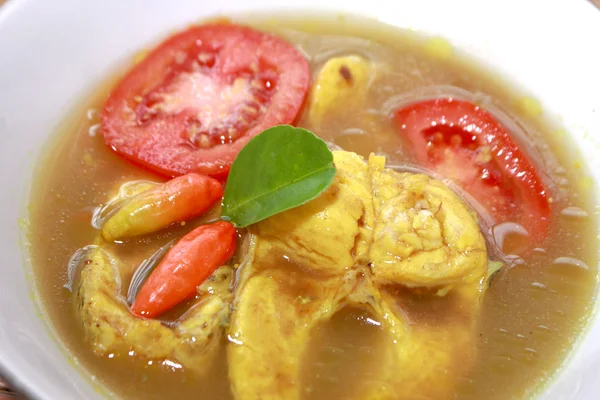 Sopa de pescado Palumara — Foto de Stock