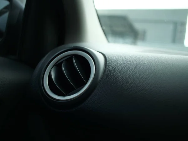 Close Image Car Air Conditioner Panel Weather Temperature Conditioning Automobile — Stock Photo, Image