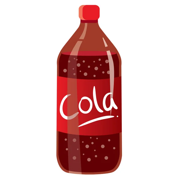 Cola Bottle — Stock Vector