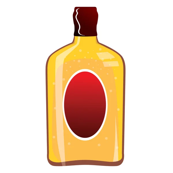 Whiskey Bottle — Stock Vector