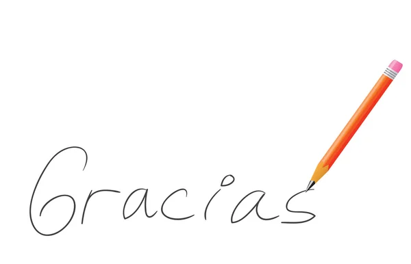 Gracias — Image vectorielle