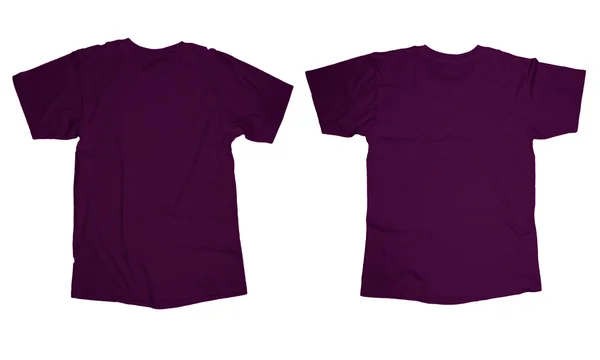 Modèle de T-shirt violet foncé — Photo