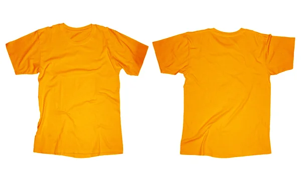 Modelo de t-shirt laranja — Fotografia de Stock