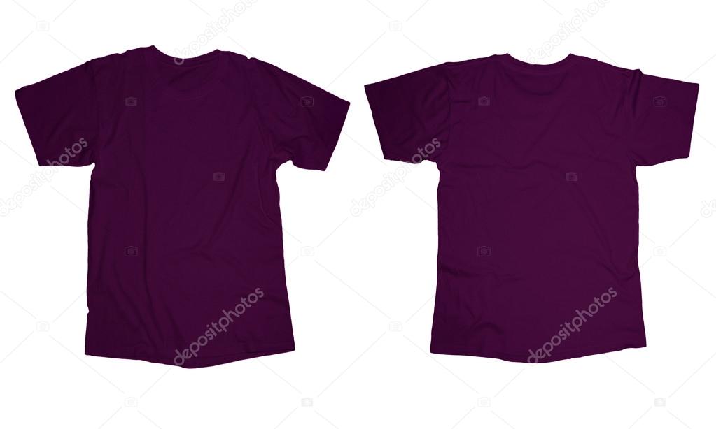 Dark Purple T-Shirt Template