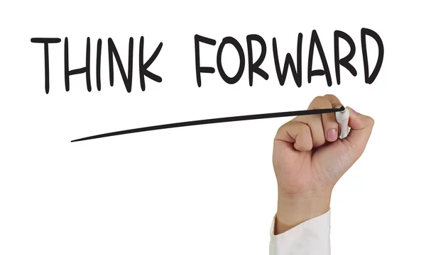 Think Forward — Stock Photo, Image