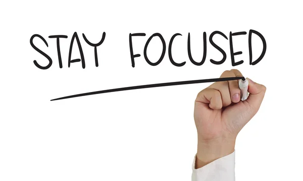 Stay Focused — Stock Photo, Image