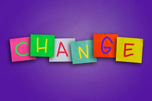 Change — Stock Photo, Image