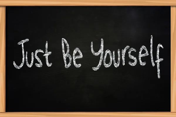 Just Be Yourself — Stock Photo, Image