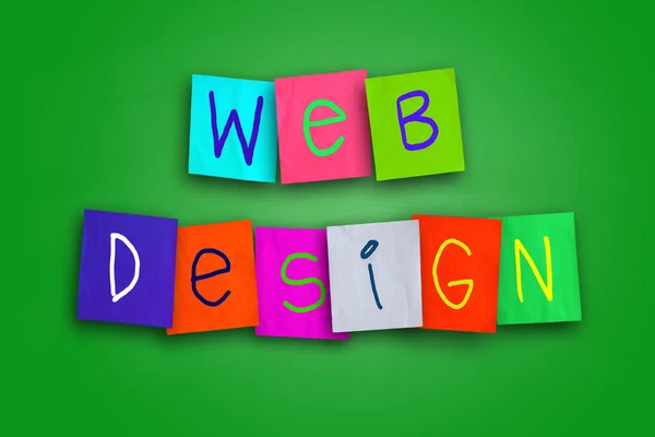 Web Design — Stock Photo, Image